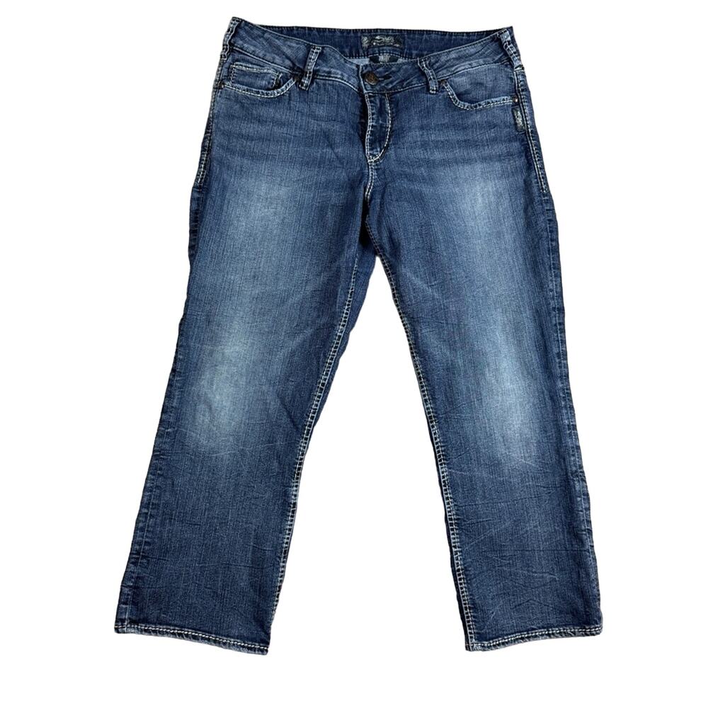Silver Jeans Suki Capri Size 33